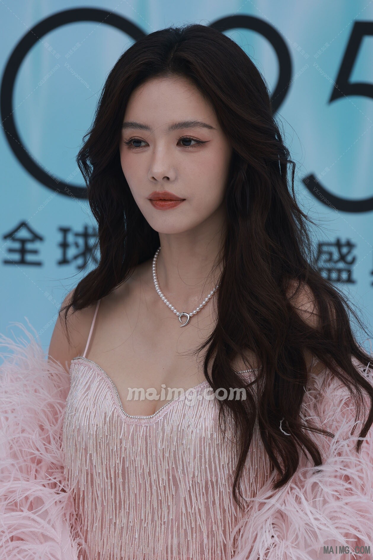 蔡文静 elle红毯