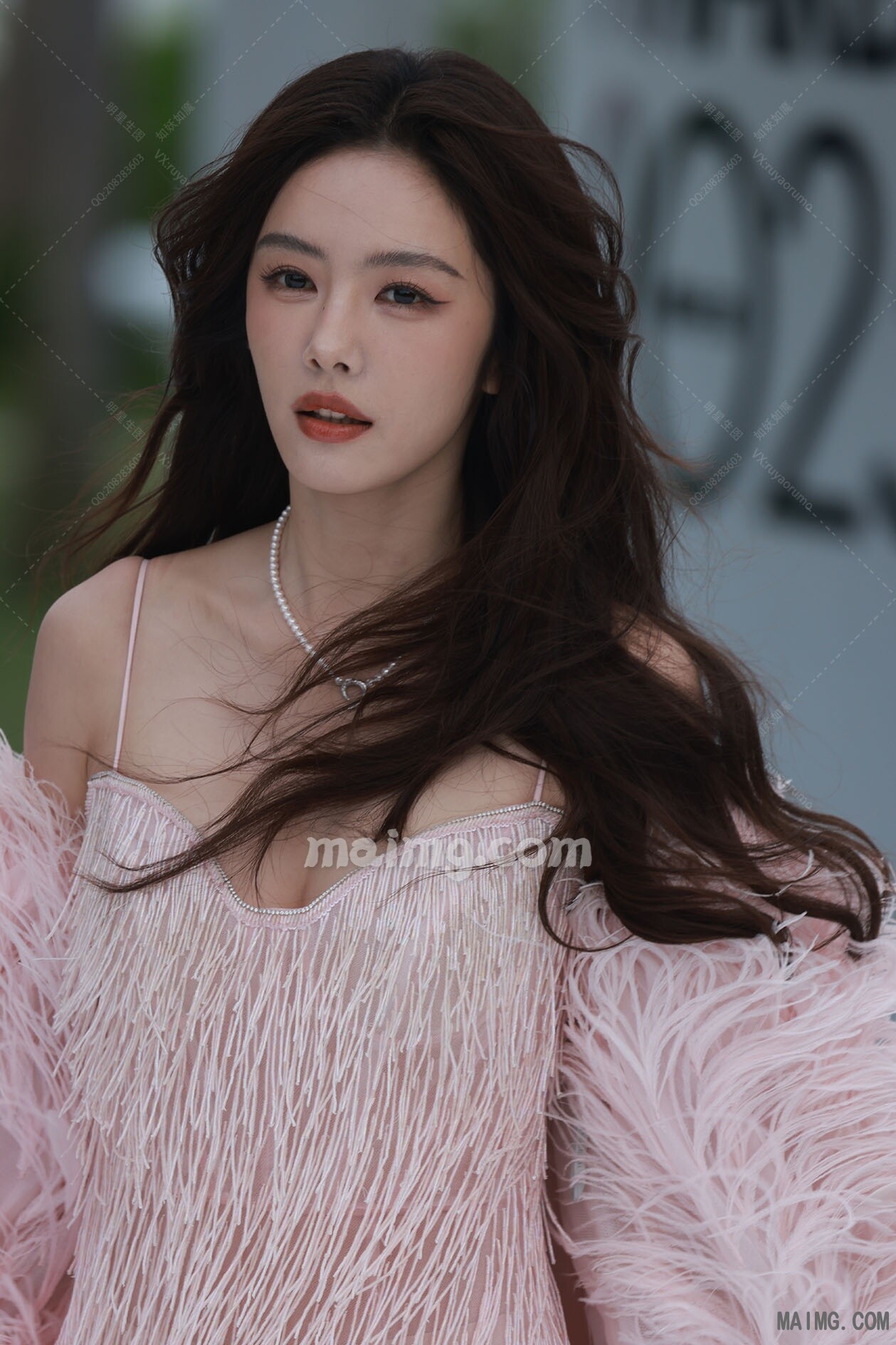 蔡文静 elle红毯