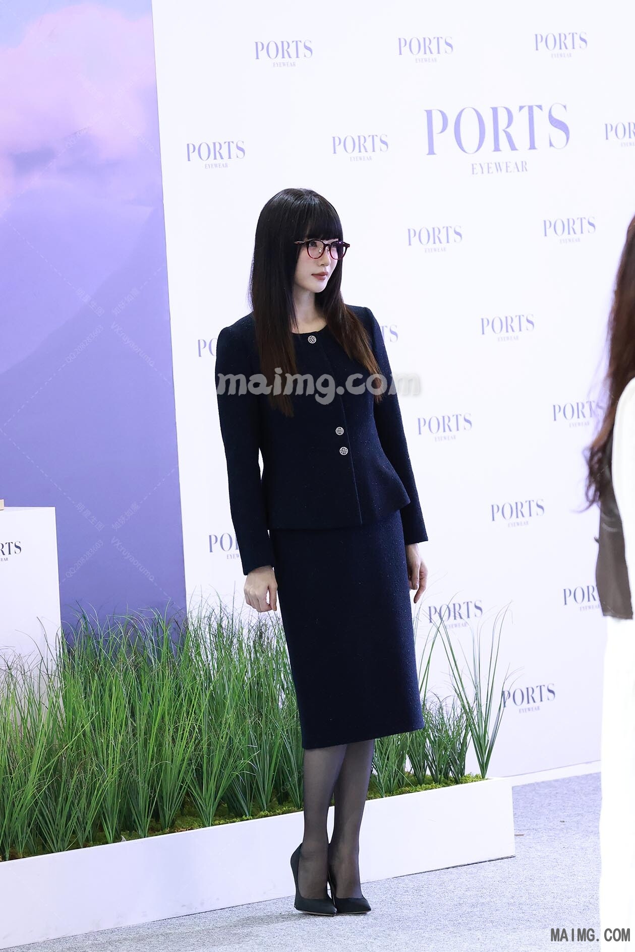 江疏影 厦门眼镜大秀