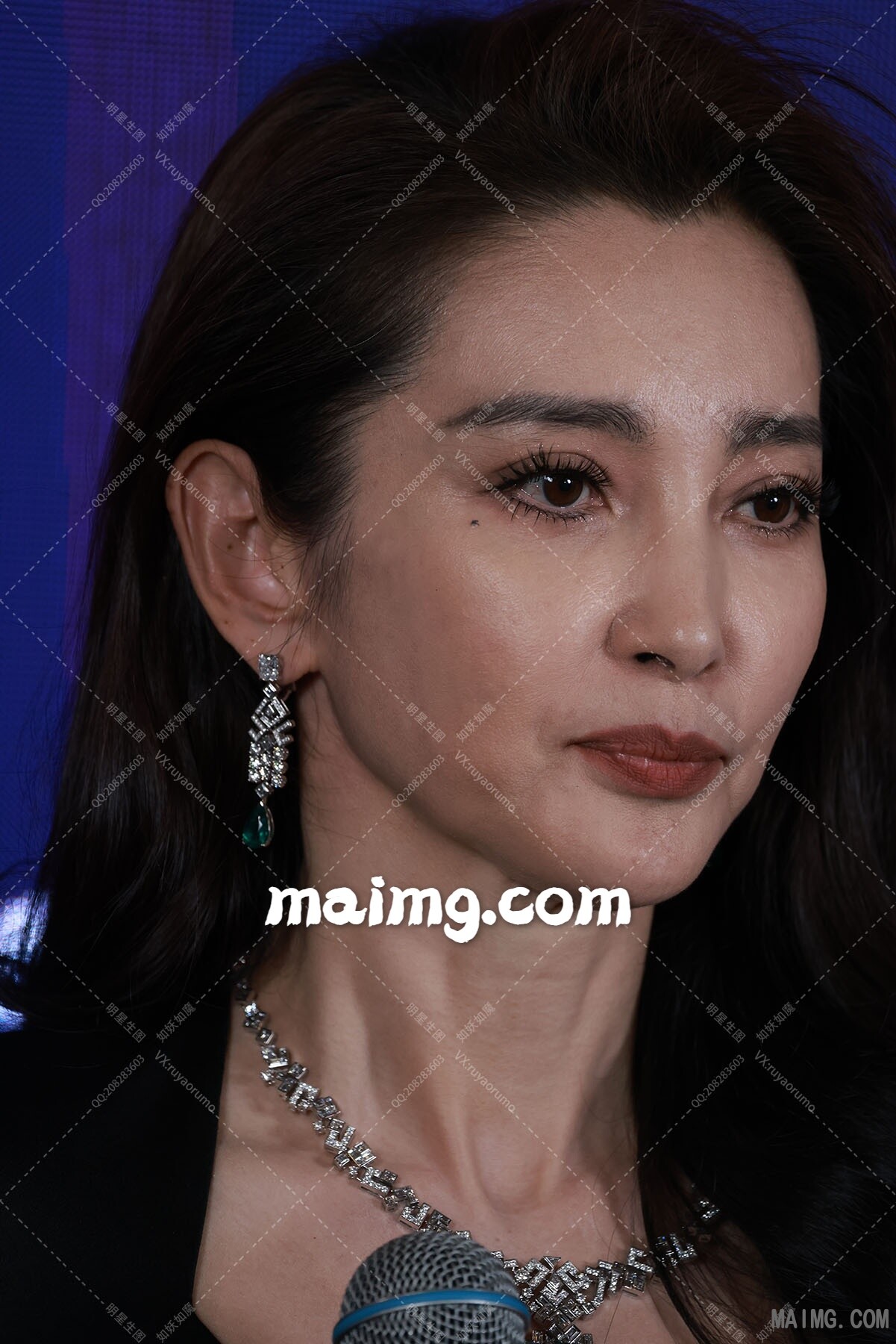 李冰冰 伯爵活动 怼脸特写 通透