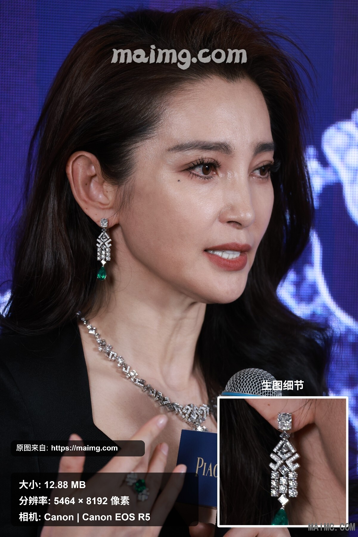 李冰冰 伯爵活动 怼脸特写 通透