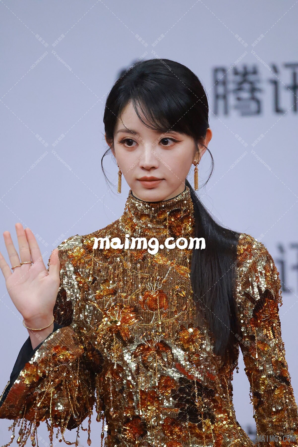 【已出】田曦薇 腾讯视频星光大赏红毯